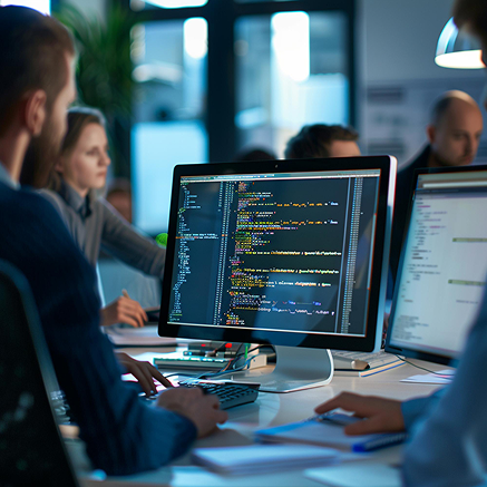 Software development in progress